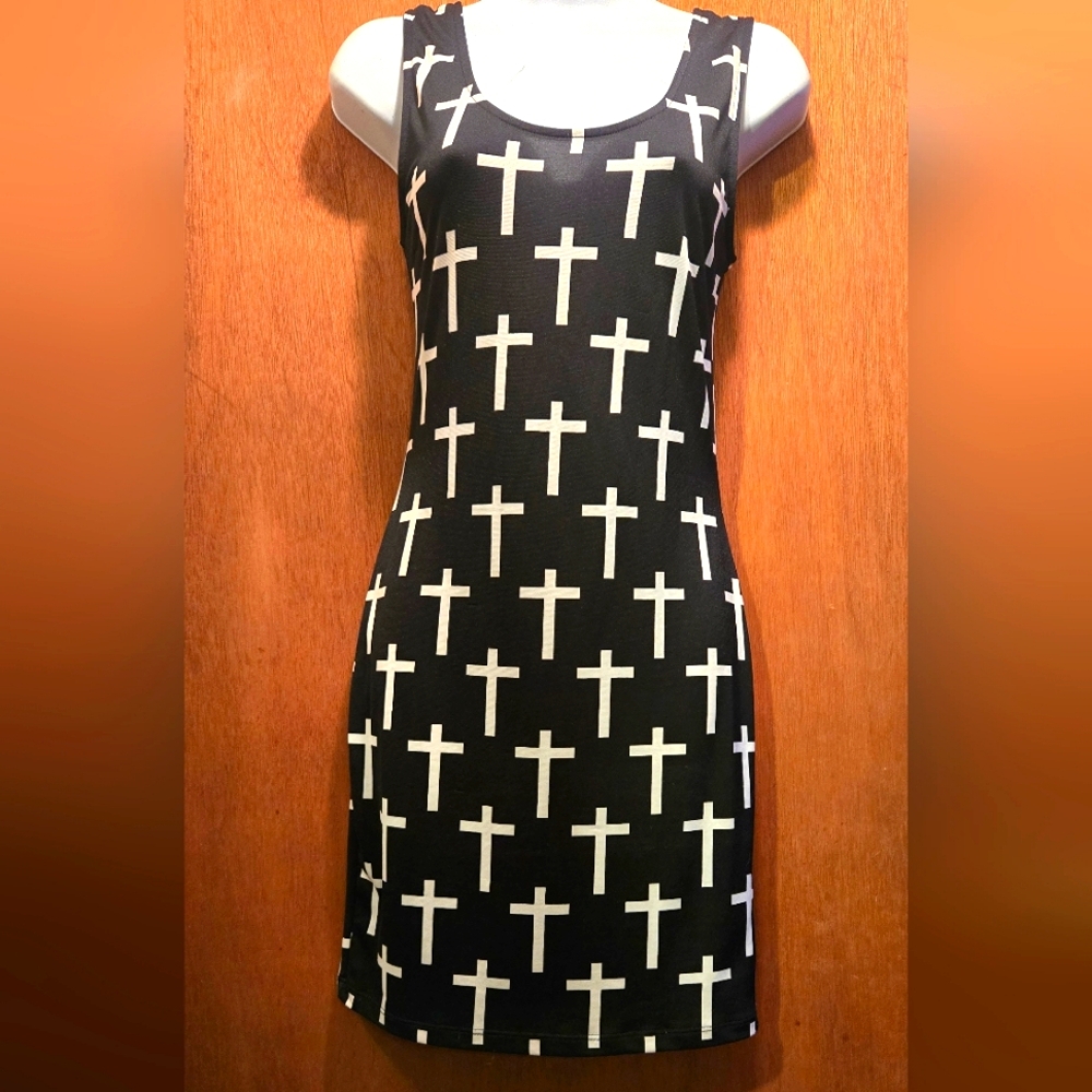A'Gaci A'Gaci Black & White Cross Dress low back szL